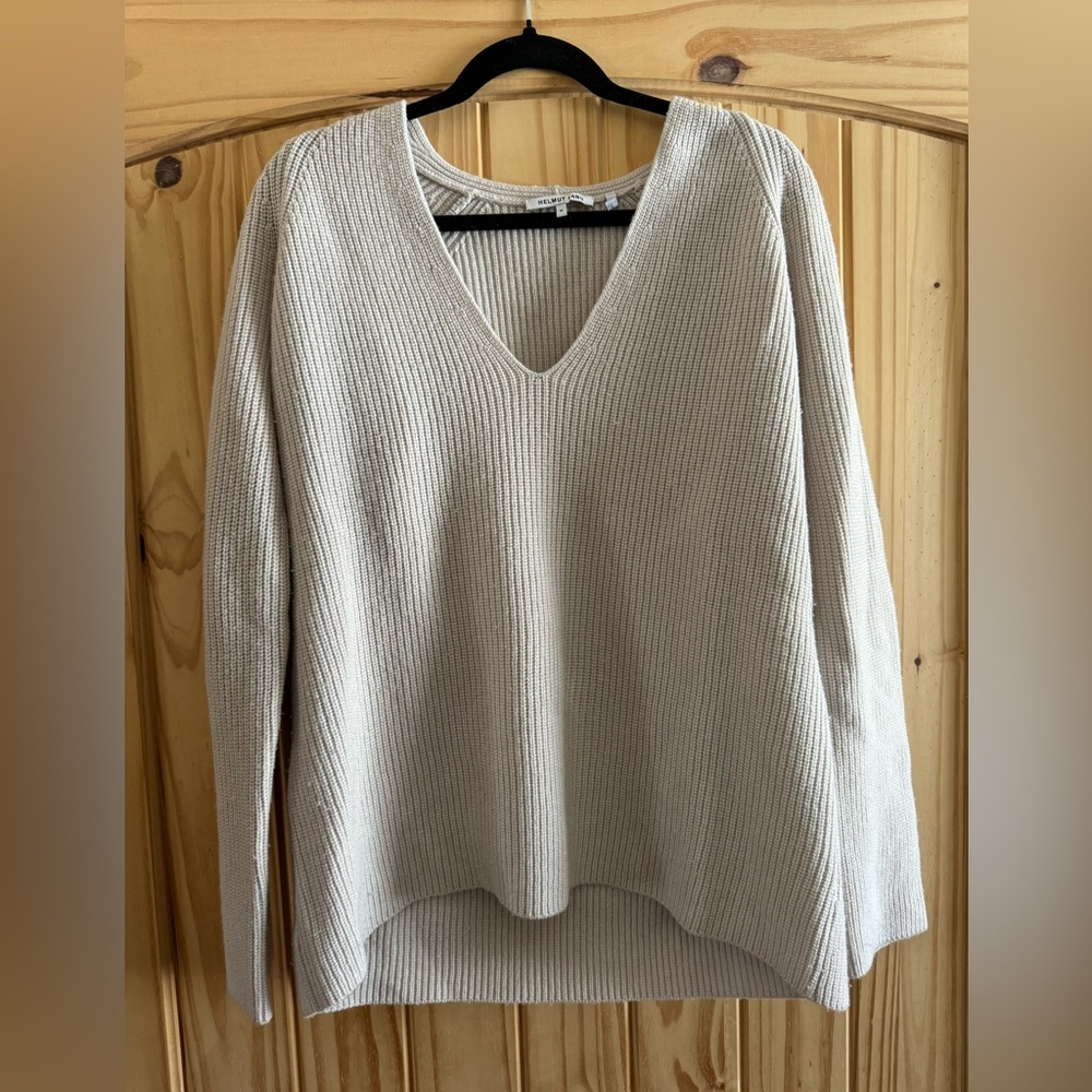 Helmut Lang Taupe Sweater